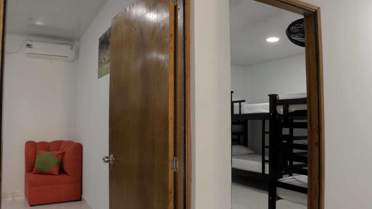 Puerto Caribe Hostal Guachaca Exteriör bild