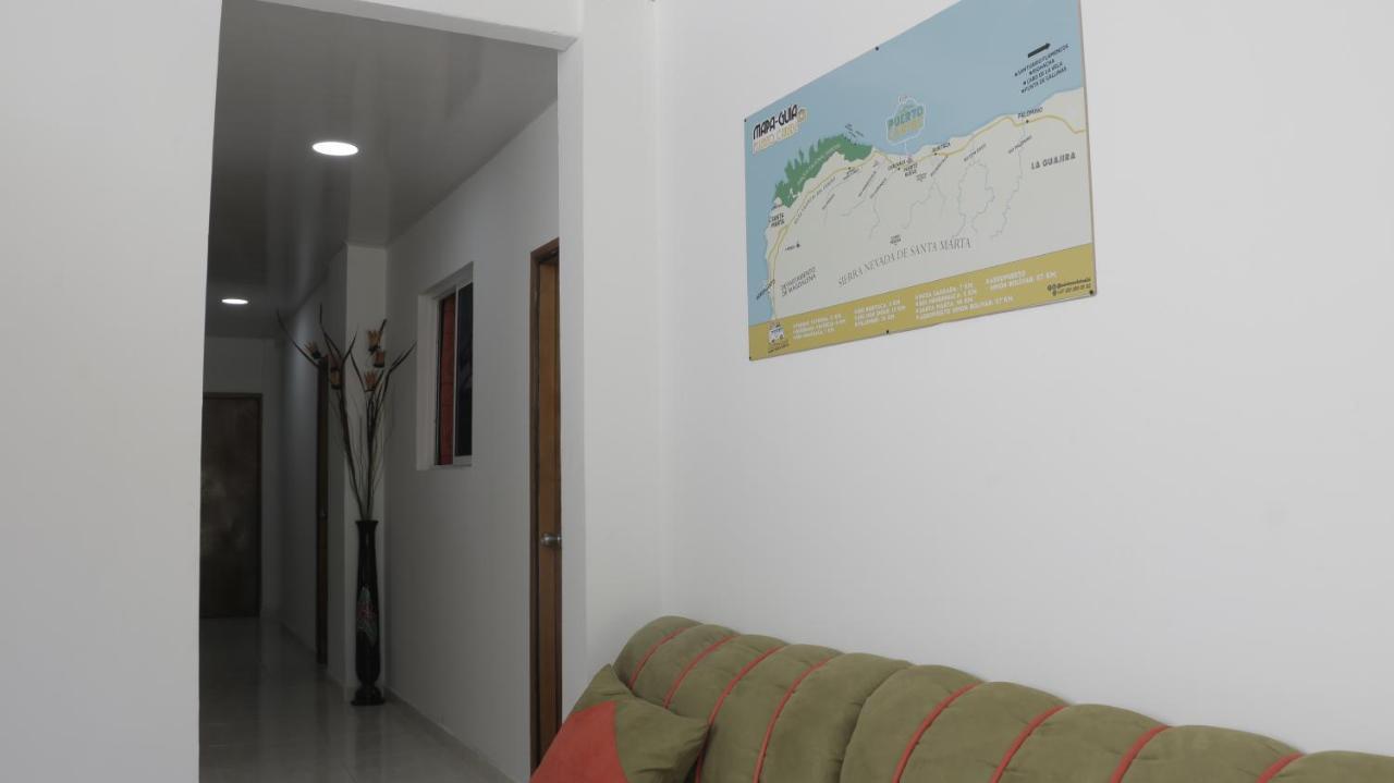 Puerto Caribe Hostal Guachaca Exteriör bild